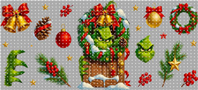 16oz Christmas-S  2251